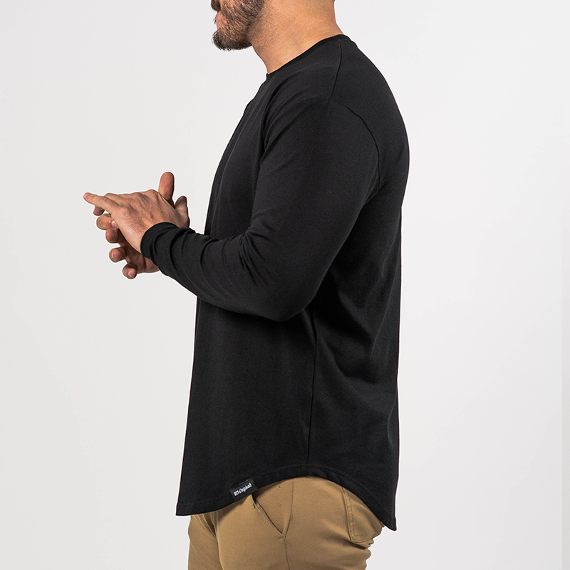 Athletic Fit Long Sleeve Black