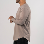 Premium Cement Long Sleeve Shirt
