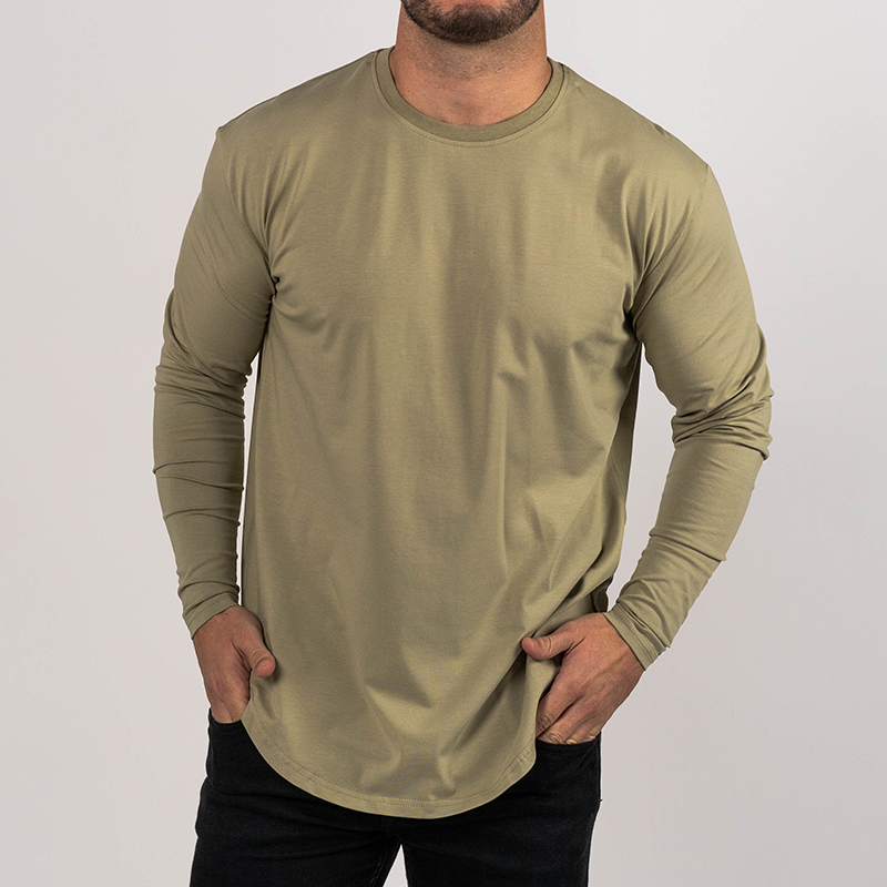 Soft Stretch Long Sleeve Olive