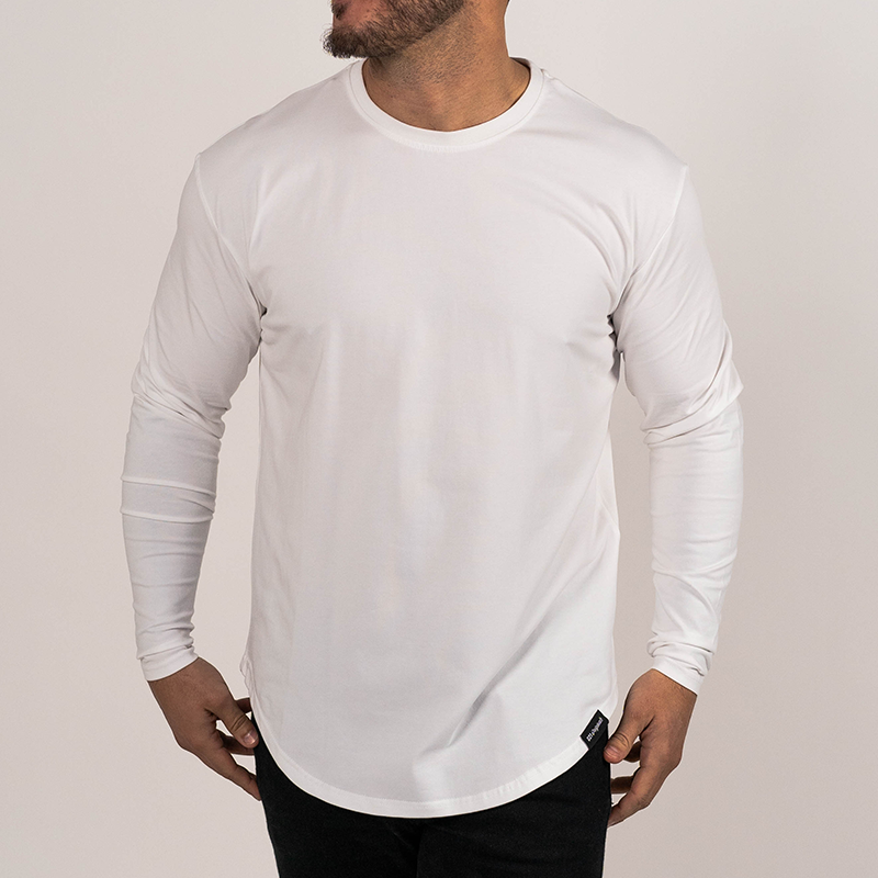 Buttery Soft Long Sleeve White