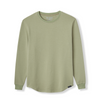 Olive Athletic Fit Crewneck - Tri-Blend Crewneck Olive Green