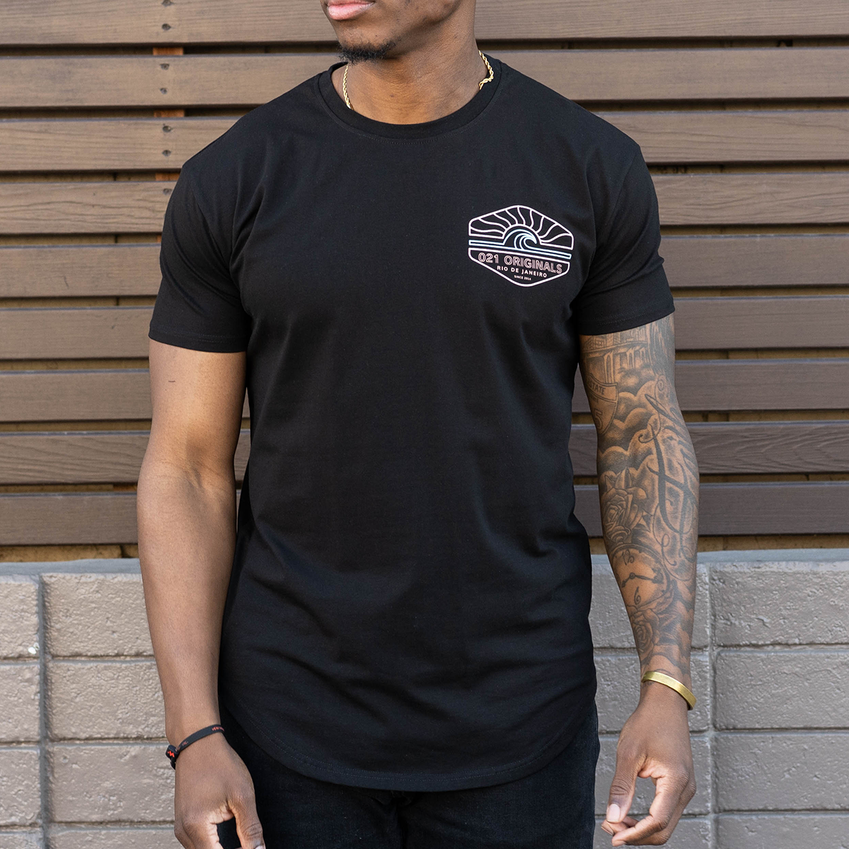 LOGO COLLECTION DROP-CUT T-SHIRT - DELUXE BUNDLE