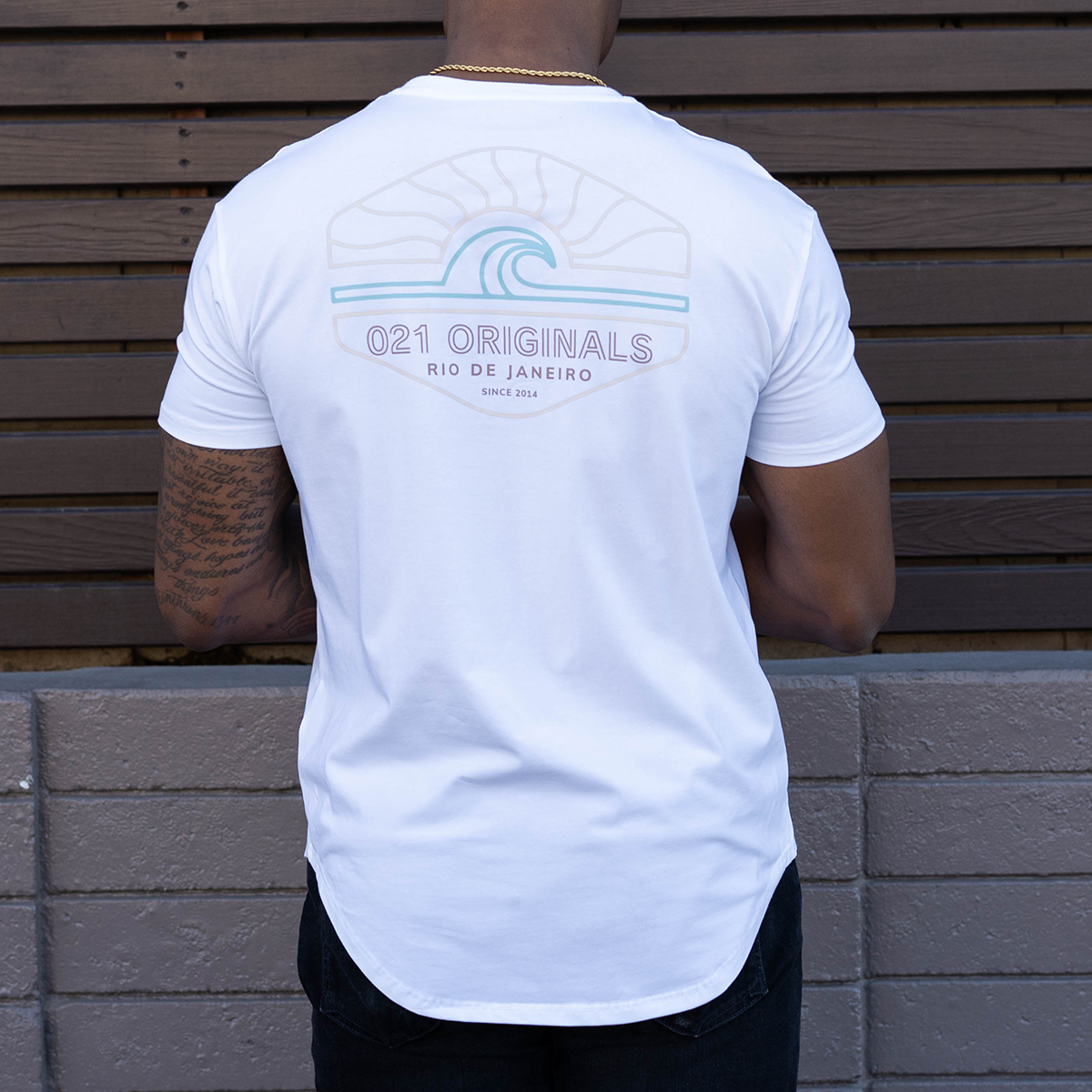Comfortable White Cotton Tee