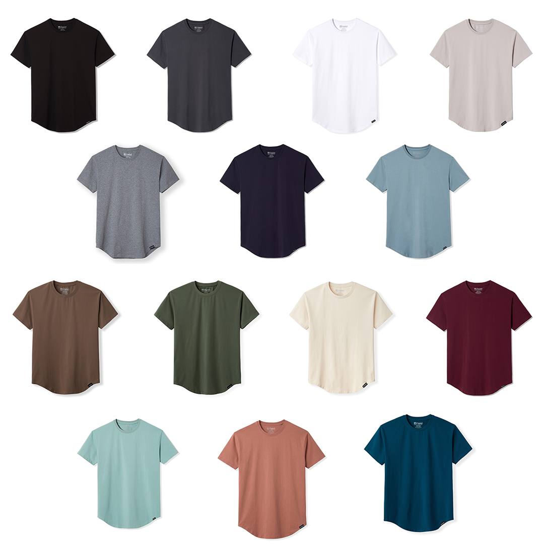 021 ESSENTIAL DROP-CUT T-SHIRT - DELUXE BUNDLE