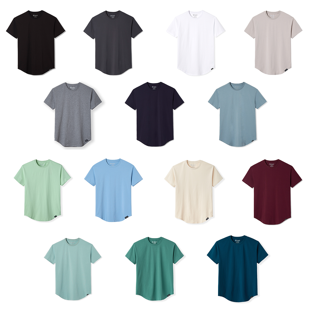 021 ESSENTIAL DROP-CUT T-SHIRT - DELUXE BUNDLE
