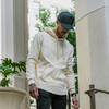 021 ESSENTIAL DROP CUT HOODIE - SAND