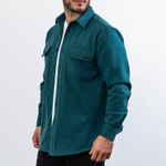 021 ESSENTIAL OVERSHIRT - EMERALD