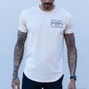 LOCAL MFG DROP-CUT T-SHIRT - SAND