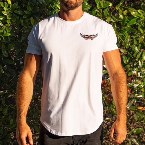 MOTORHEAD DROP-CUT T-SHIRT - WHITE