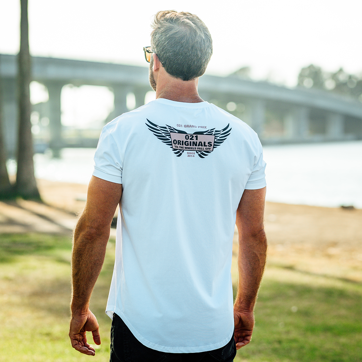 MOTORHEAD DROP-CUT T-SHIRT - WHITE