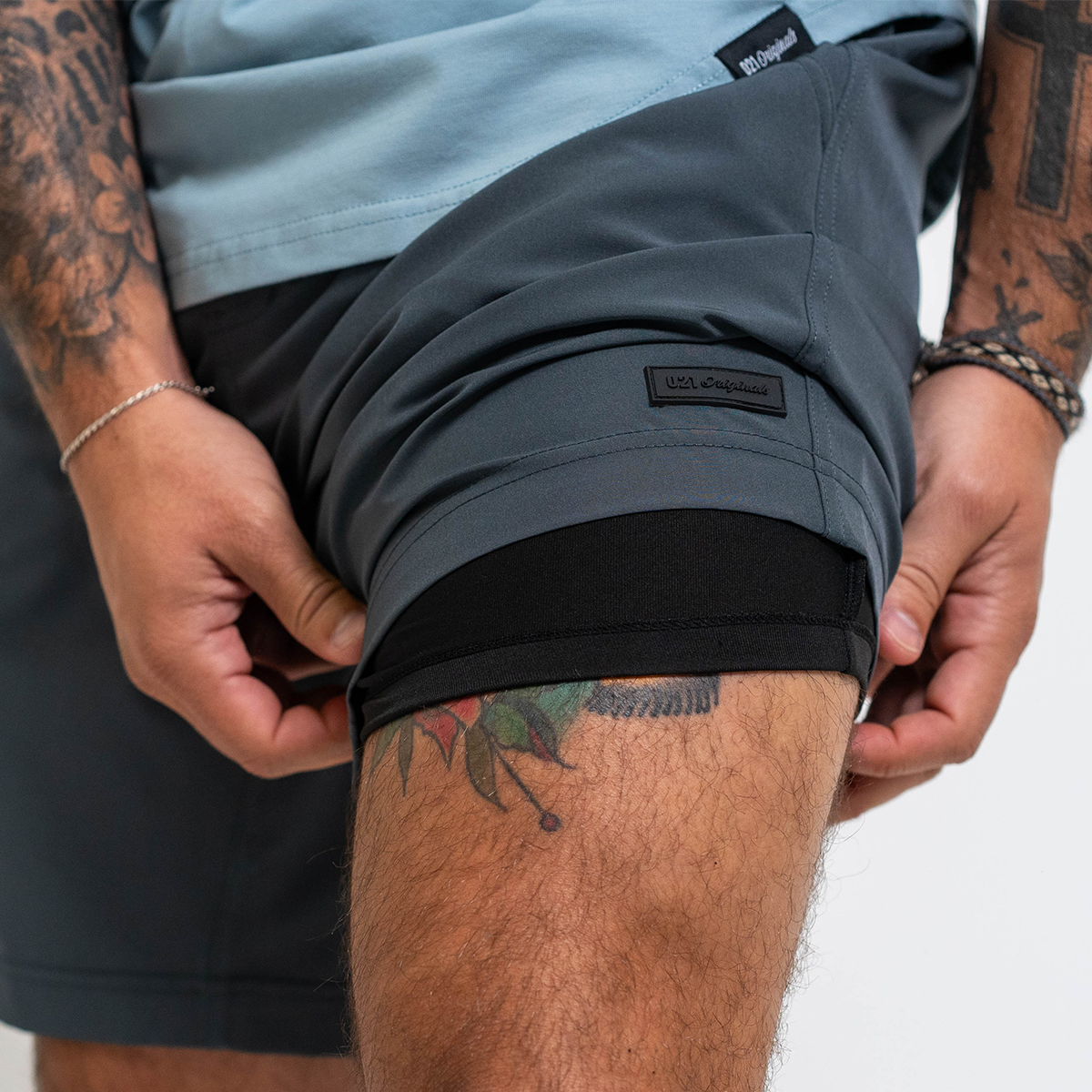 RHOAD SHORTS - GRAPHITE