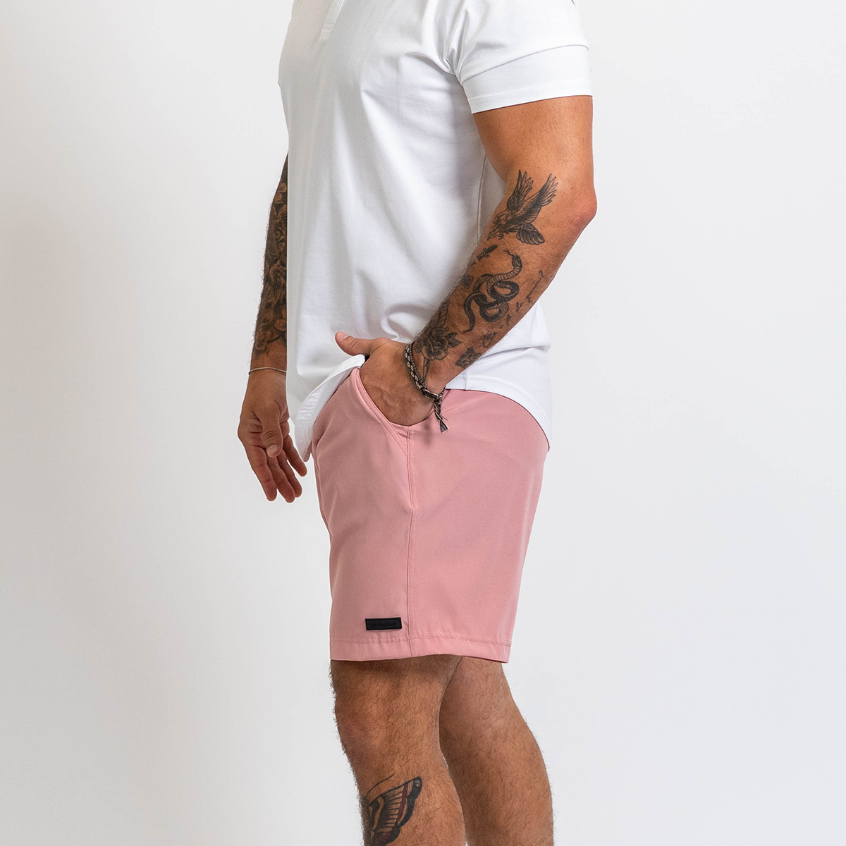 RHOAD SHORTS - SALMON