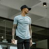 021 ESSENTIAL DROP-CUT HENLEY - STORM BLUE