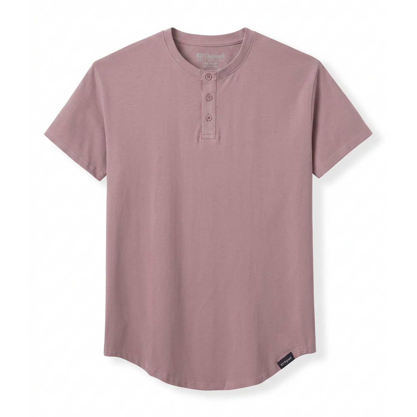 021 ESSENTIAL DROP-CUT HENLEY - DUSK