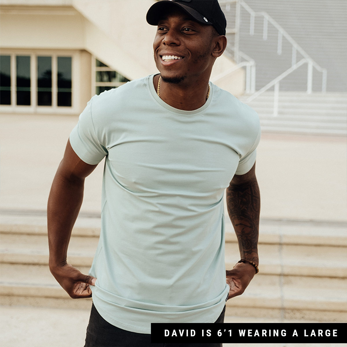 021 ESSENTIAL DROP-CUT T-SHIRT - OG BUNDLE