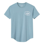 MECHANIX DROP-CUT T-SHIRT - STORM BLUE
