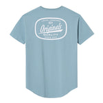 MECHANIX DROP-CUT T-SHIRT - STORM BLUE