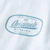 MECHANIX DROP-CUT T-SHIRT - WHITE
