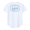 MECHANIX DROP-CUT T-SHIRT - WHITE