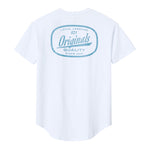 MECHANIX DROP-CUT T-SHIRT - WHITE