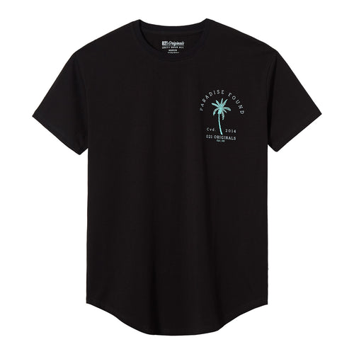 Paradise Palm Black T-Shirt