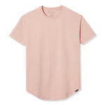 021 ESSENTIAL DROP-CUT T-SHIRT - DUSTY ROSE