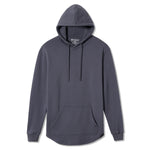 021 ESSENTIAL DROP CUT HOODIE - MIDNIGHT BLUE