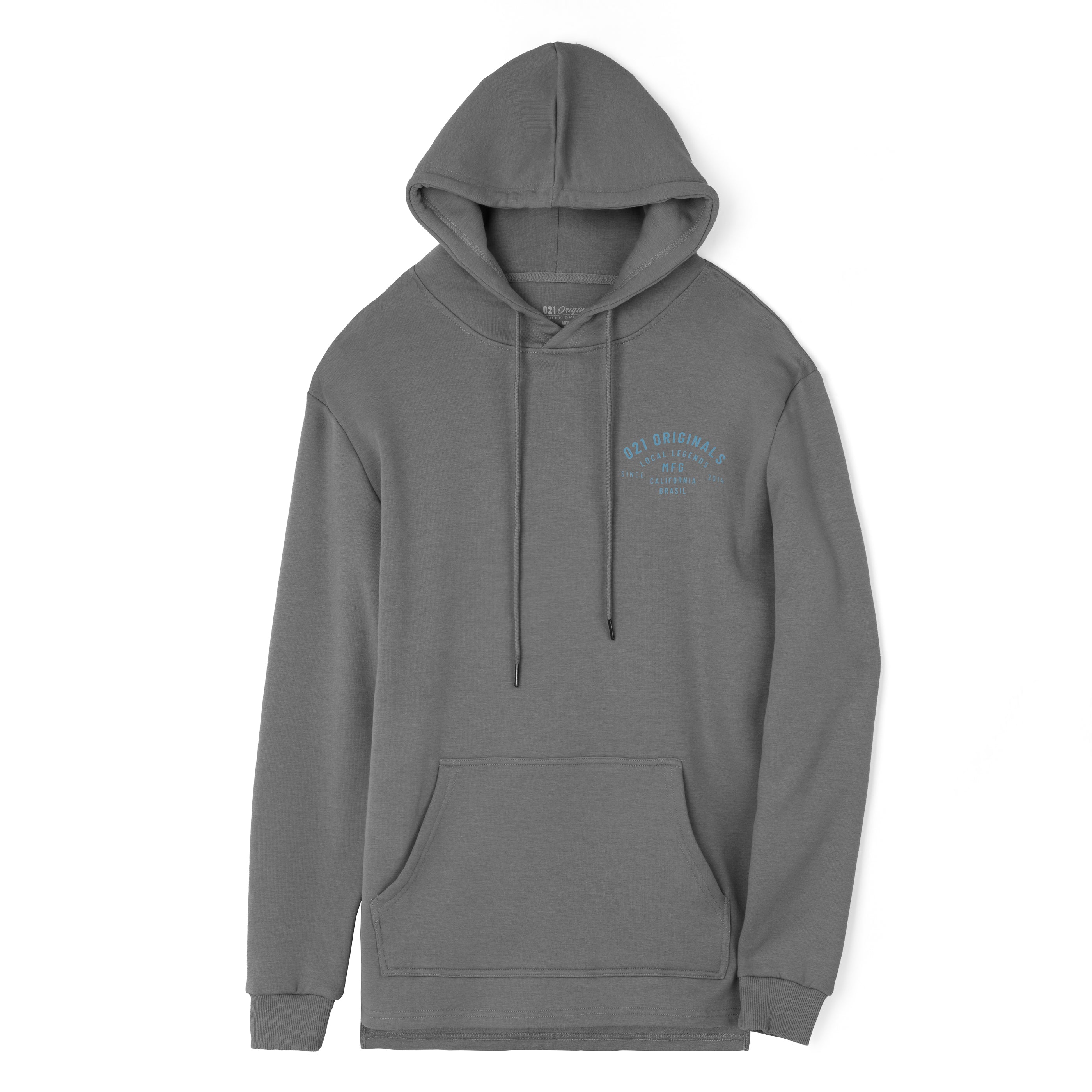 MFG Split-Hem Hoodie Graphite