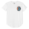 RIDE OR DIE DROP-CUT T-SHIRT - WHITE