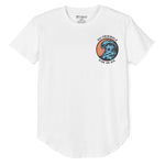 RIDE OR DIE DROP-CUT T-SHIRT - WHITE