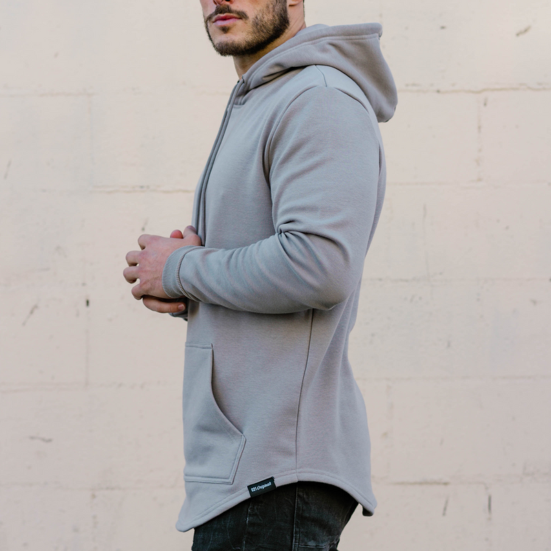 Premium Stretch Hoodie Cement