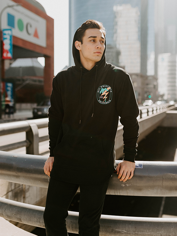 LIGHTNING PALM DROP CUT HOODIE - BUNDLE