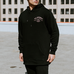 Athletic Fit Black Hoodie