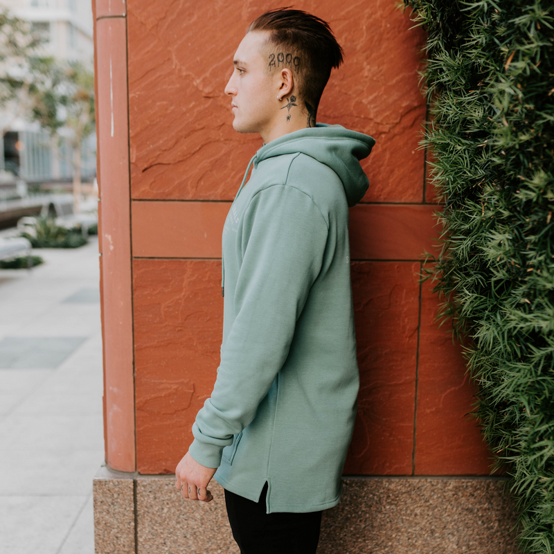 Tri-Blend Performance Hoodie Sage