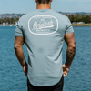 MECHANIX DROP-CUT T-SHIRT - STORM BLUE