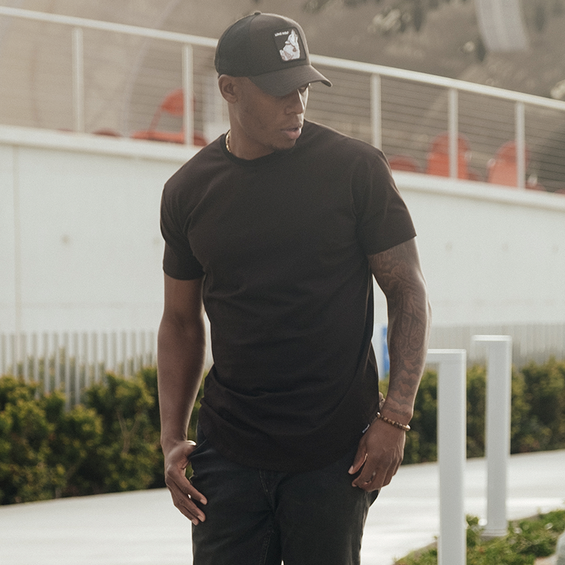 Soft Stretch T-Shirt Black