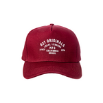 Durable Maroon Hat