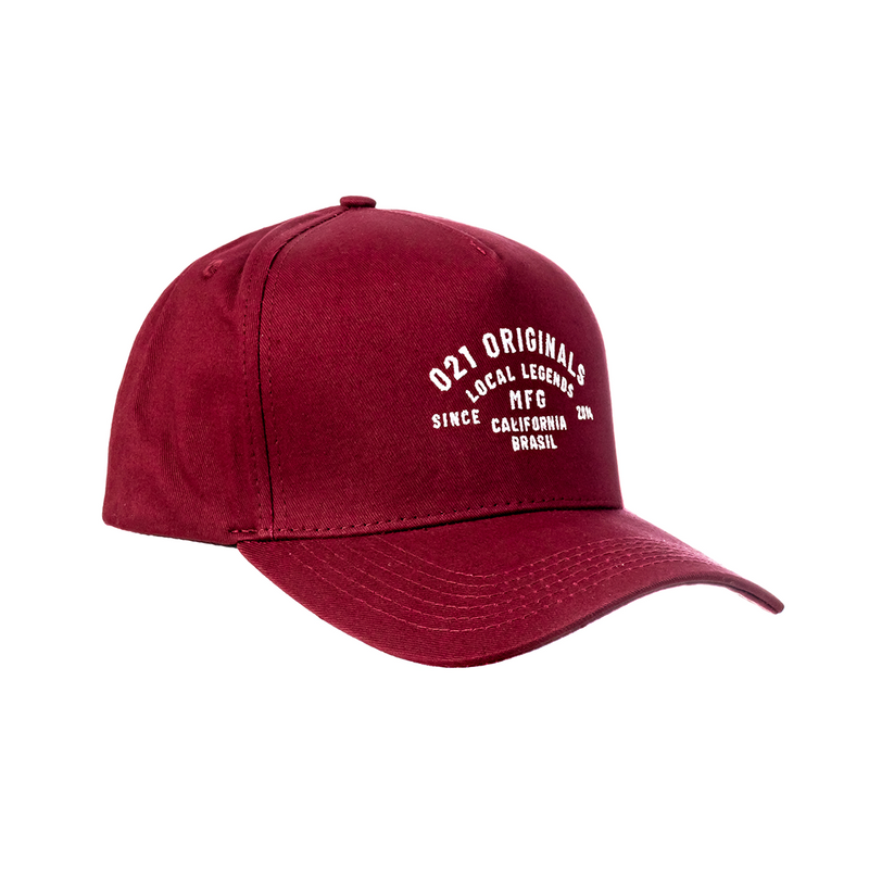 MFG A-Frame Snapback Maroon