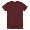 021 ESSENTIAL POCKET T-SHIRT - MAROON