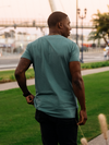 021 ESSENTIAL POCKET T-SHIRT - SEA FOAM
