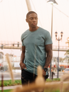 021 ESSENTIAL POCKET T-SHIRT - SEA FOAM